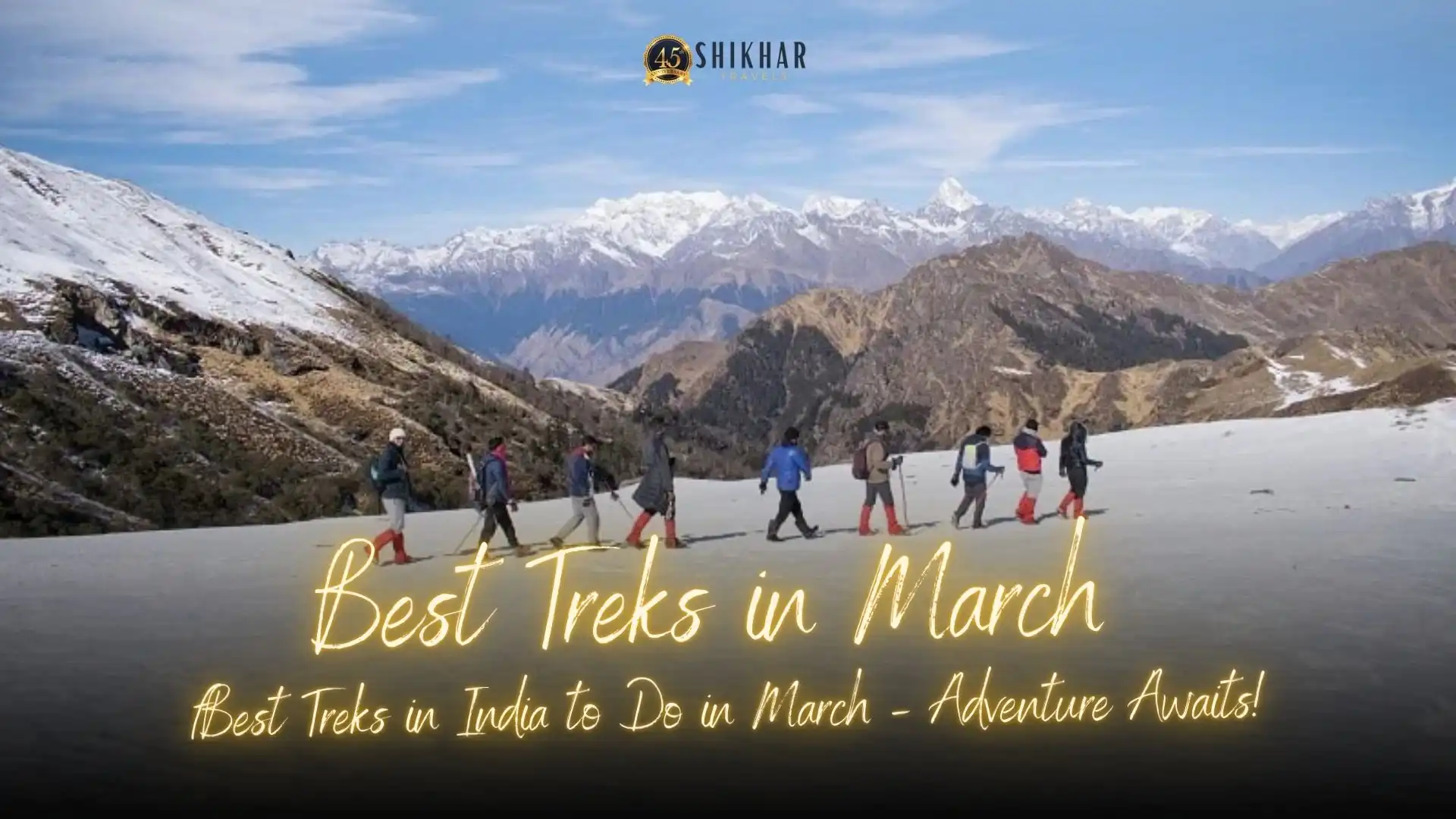 best treks in march