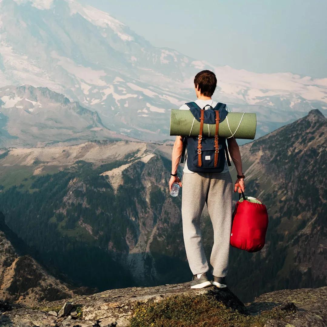 Couple camping or cabin